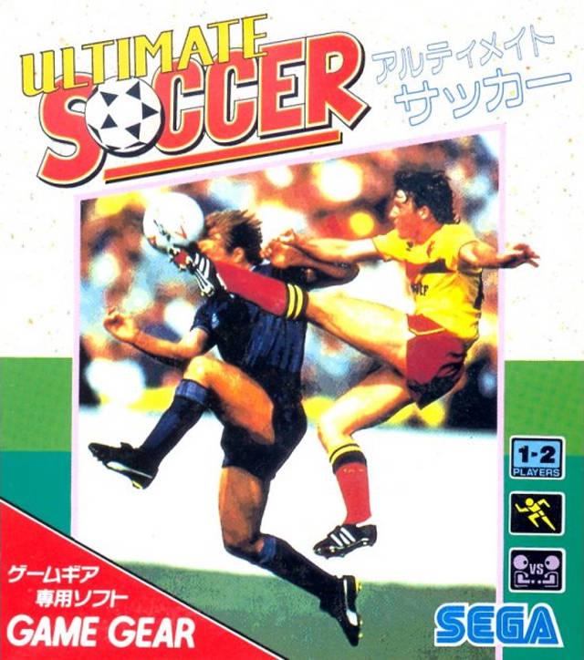 Ultimate Soccer JP Sega Game Gear