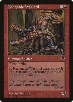 Renegade Warlord Magic Tempest