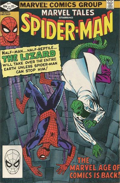 Marvel Tales #143 (1982) Comic Books Marvel Tales