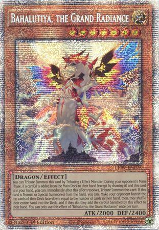 Bahalutiya, the Grand Radiance [Starlight Rare 1st Edition] LIOV-EN023 Cover Art