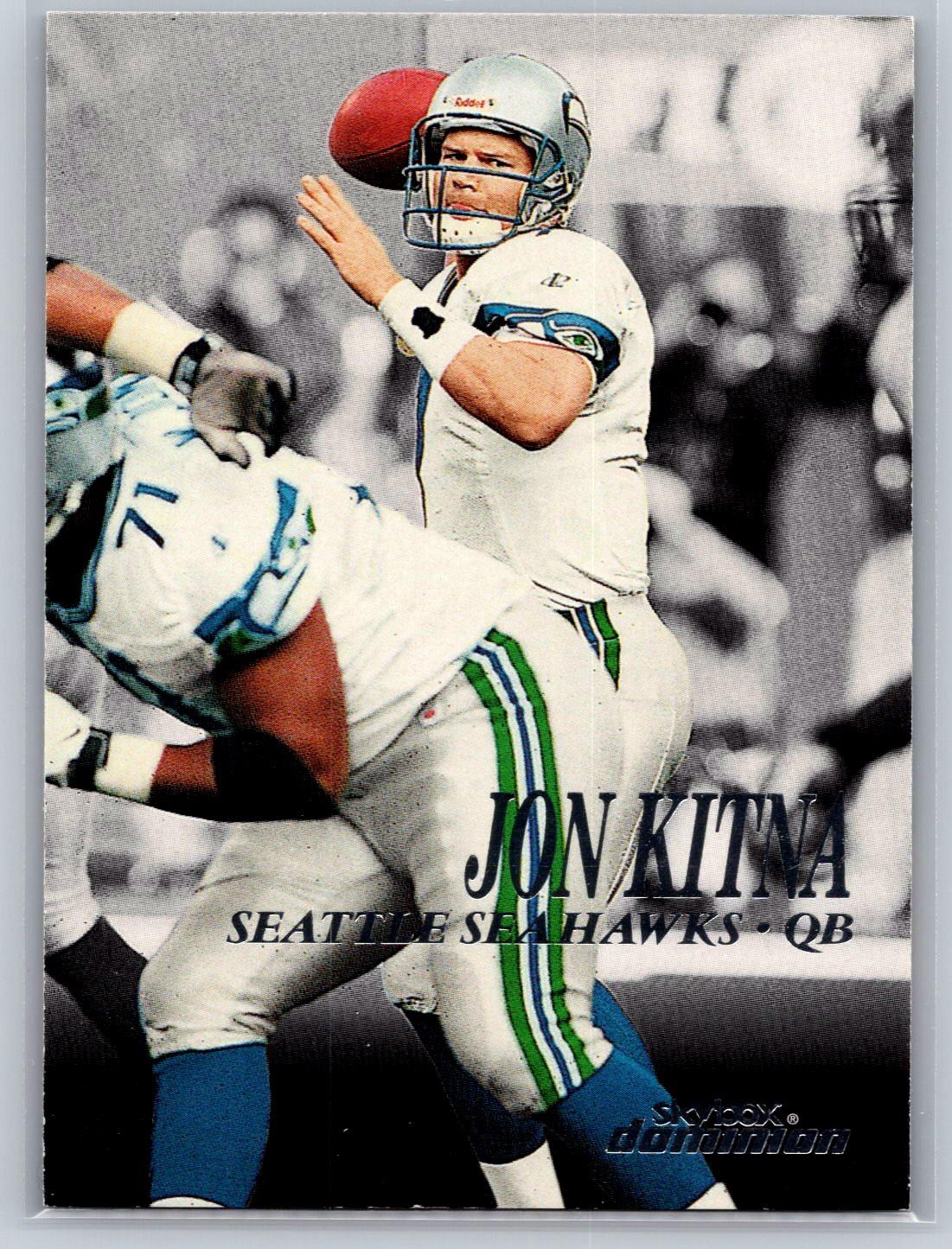 Jon Kitna #37 Football Cards 1999 Skybox Dominion