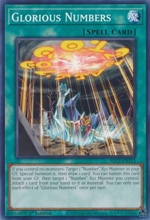 Glorious Numbers BLC1-EN112 YuGiOh Battles of Legend: Chapter 1