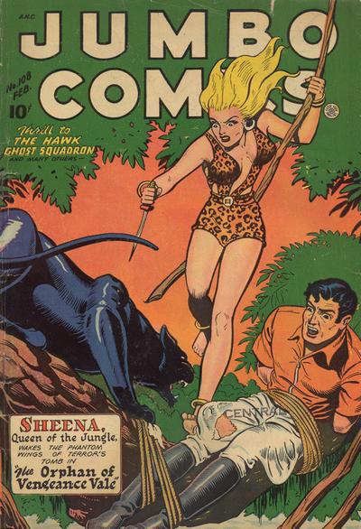 Jumbo Comics #108 (1948) Comic Books Jumbo Comics