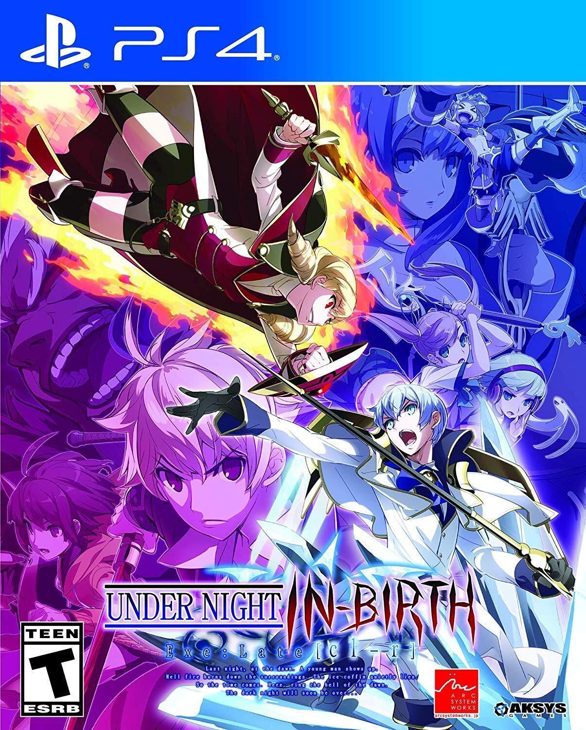 Under Night In-Birth Exe: Late Cl-R Playstation 4