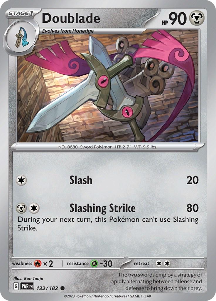 Doublade #132 Pokemon Paradox Rift