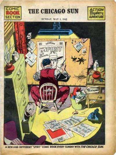 Spirit #5/3/1942 (1942) Comic Books Spirit