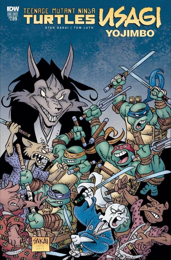 Teenage Mutant Ninja Turtles/Usagi Yojimbo #1 (2017) Comic Books Teenage Mutant Ninja Turtles/Usagi Yojimbo