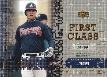 Chipper Jones #185 2003 Upper Deck Finite Baseball
