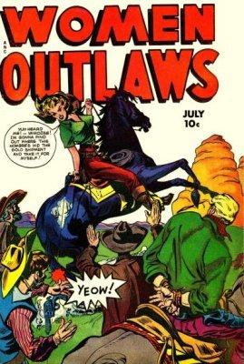 Women Outlaws #7 (1949) Comic Books Women Outlaws