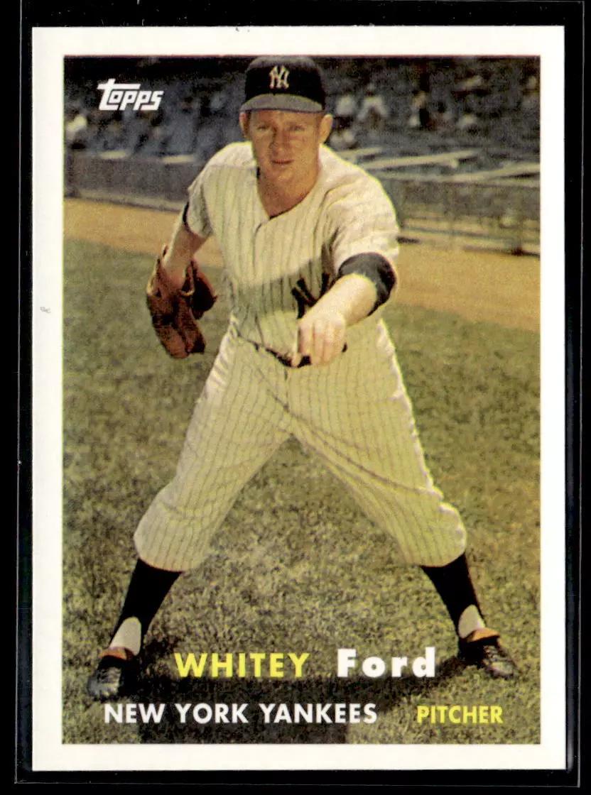 Whitey Ford #CMT-64 2010 Topps Cards Your Mother Threw Out Baseball