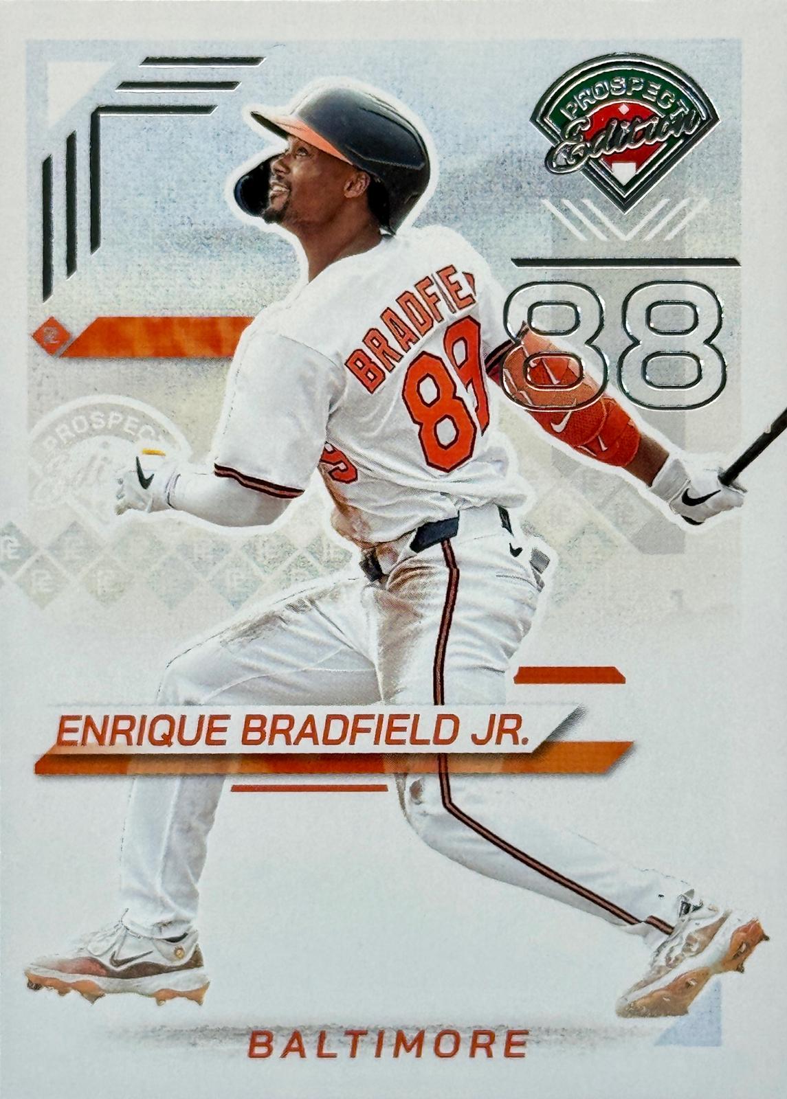 Enrique Bradfield Jr. #94 2025 Panini Prospect Edition Baseball