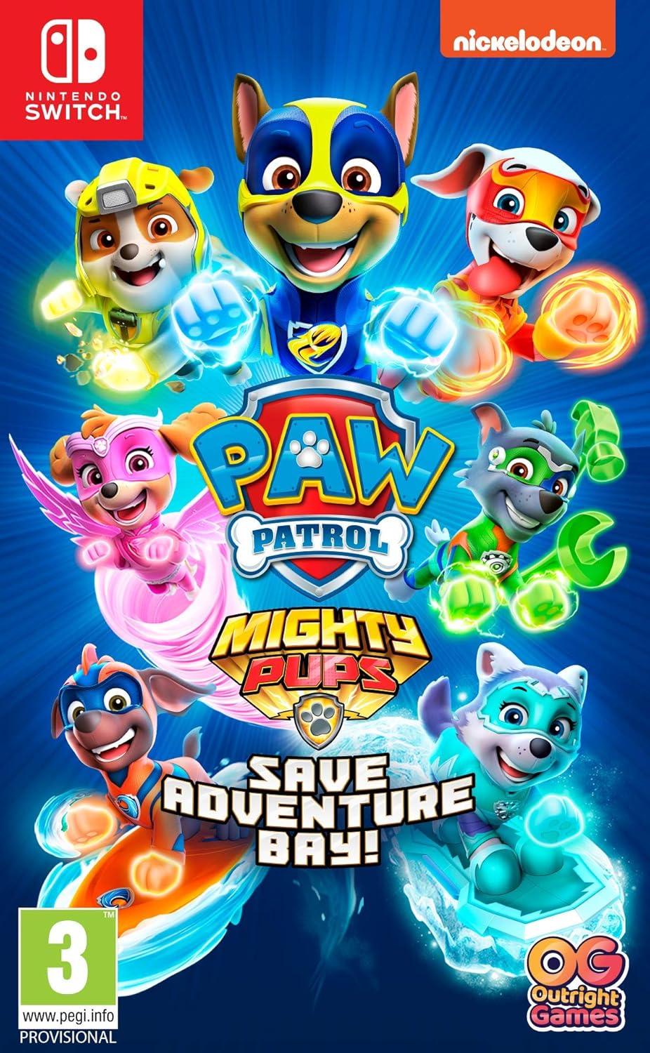 Paw Patrol: Mighty Pups Save Adventure Bay PAL Nintendo Switch