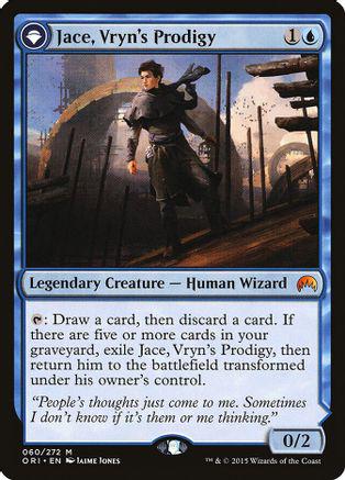 Jace, Vryn's Prodigy // Jace, Telepath Unbound #60 Magic Magic Origins