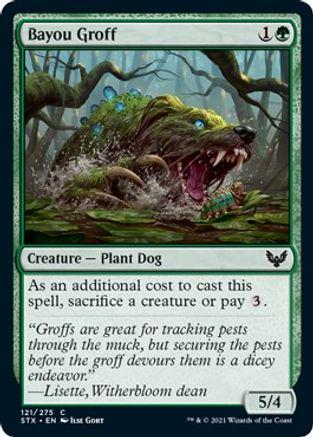 Bayou Groff #121 Magic Strixhaven School of Mages