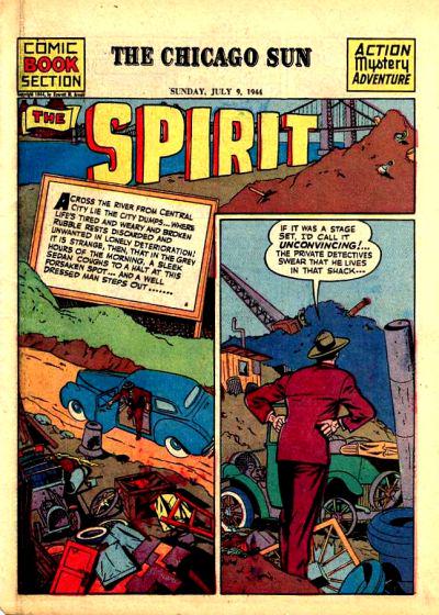 Spirit #7/9/1944 (1944) Comic Books Spirit