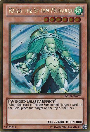 Raiza the Storm Monarch PGLD-EN062 YuGiOh Premium Gold