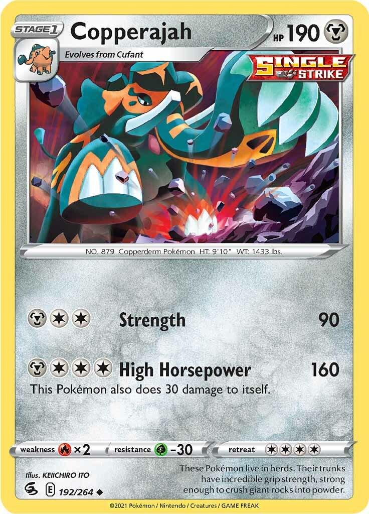 Copperajah #192 Pokemon Fusion Strike