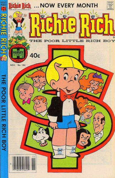 Richie Rich #184 (1979) Comic Books Richie Rich