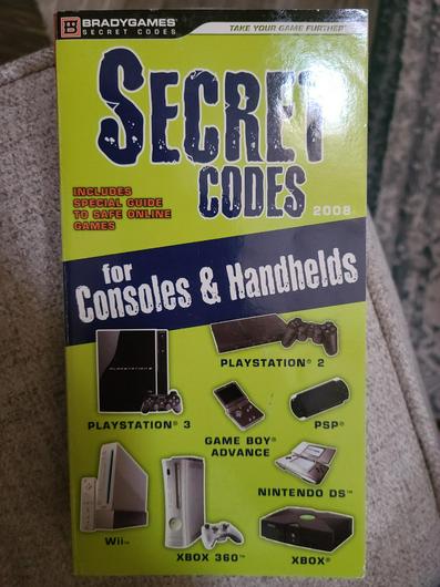 Secret Codes for Consoles & Handhelds 2008 Cover Art