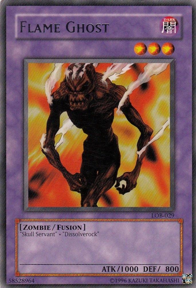 Flame Ghost LOB-029 YuGiOh Legend of Blue Eyes White Dragon