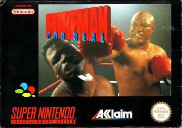 Foreman For Real PAL Super Nintendo
