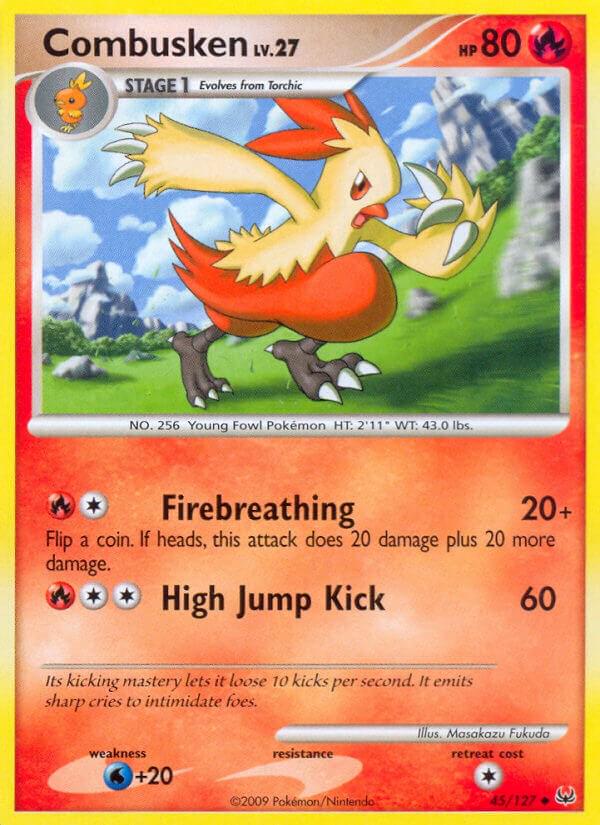 Combusken #45 Pokemon Platinum