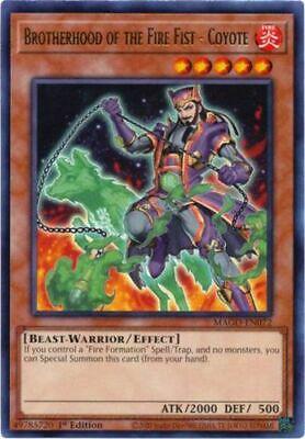 Brotherhood of the Fire Fist - Coyote MAGO-EN072 YuGiOh Maximum Gold