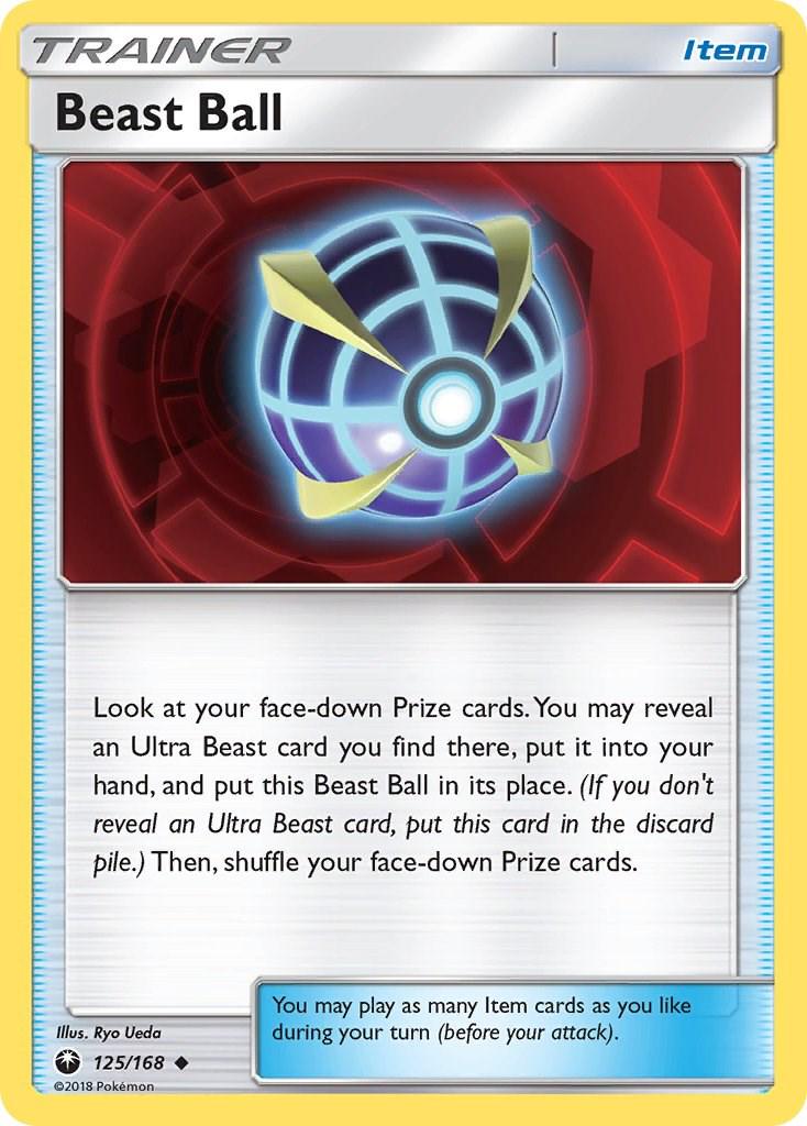 Beast Ball #125 Pokemon Celestial Storm