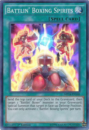 Battlin' Boxing Spirits MP14-EN168 YuGiOh 2014 Mega-Tin Mega Pack