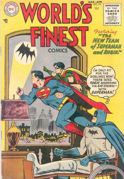 World's Finest Comics #75 (1955) Comic Books World's Finest Comics