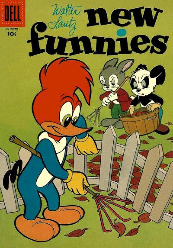 New Funnies #236 (1956) Comic Books New Funnies