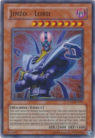 Jinzo - Lord LODT-EN007 YuGiOh Light of Destruction