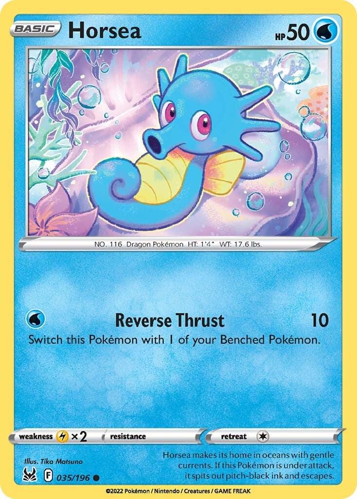 Horsea #35 Pokemon Lost Origin