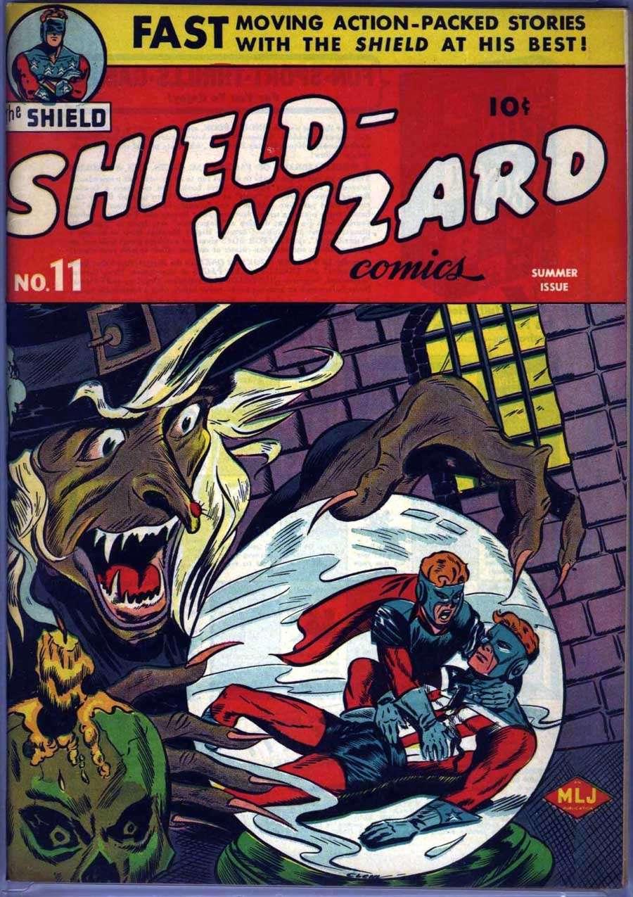 Shield-Wizard Comics #11 (1943) Comic Books Shield-Wizard Comics