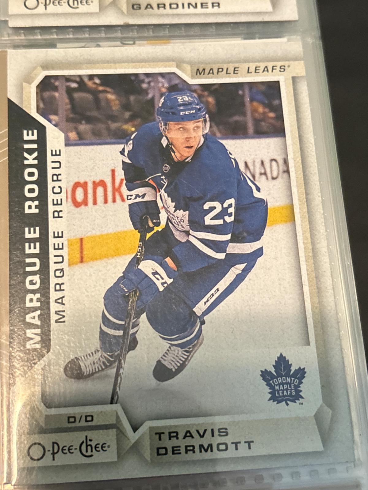 Travis Dermott #511 Hockey Cards 2018 O-Pee-Chee