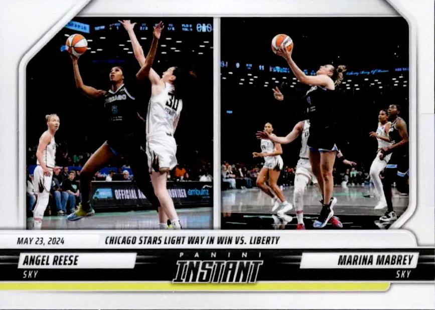 Angel Reese / Marina Mabrey #26 Basketball Cards 2024 Panini Instant WNBA