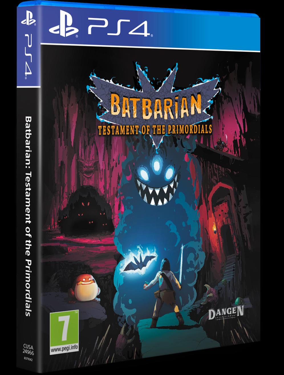 Batbarian Testament Of The Primordials PAL Playstation 4