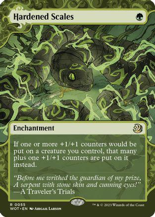 Hardened Scales #55 Magic Wilds of Eldraine Enchanting Tales