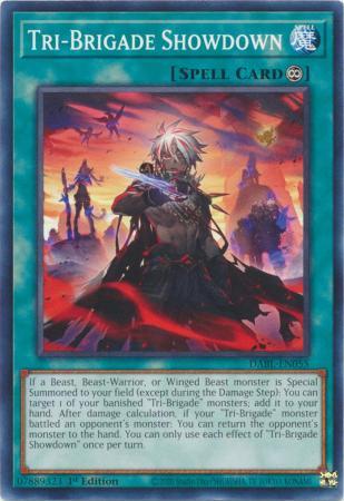Tri-Brigade Showdown DABL-EN055 Cover Art