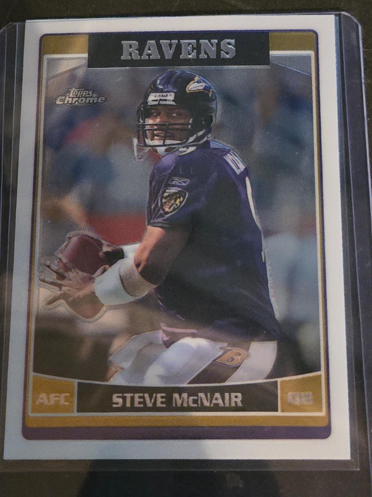 Steve McNair #124 2006 Topps Chrome Football