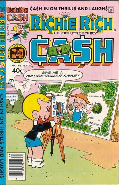 Richie Rich Cash #33 (1980) Comic Books Richie Rich Cash