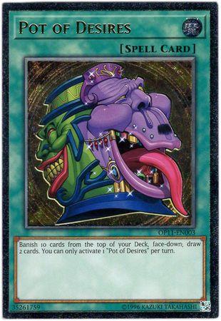 Pot of Desires OP11-EN003 YuGiOh OTS Tournament Pack 11