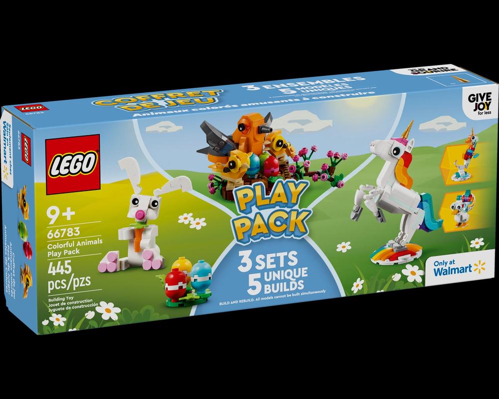 Colorful Animals Play Pack #66783 LEGO Creator