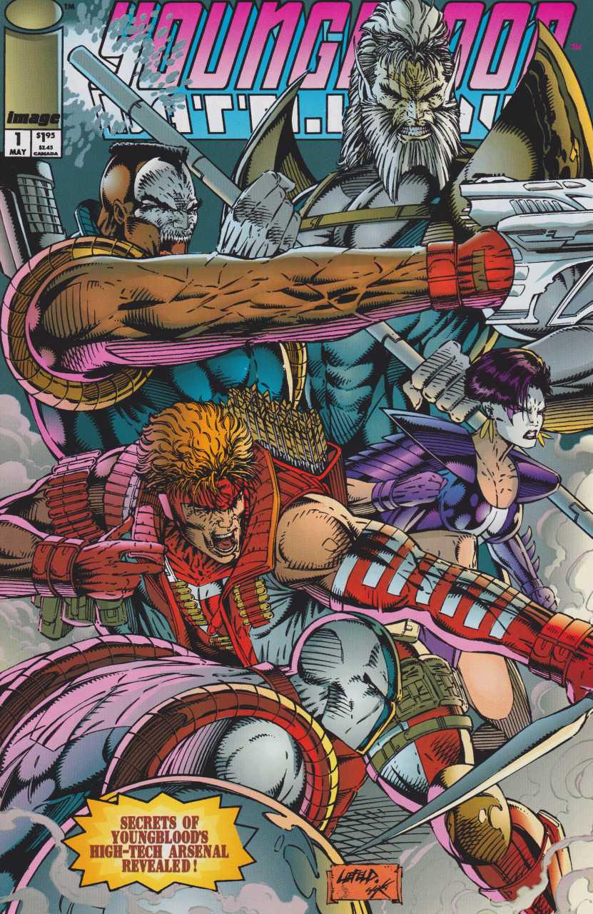 Youngblood Battlezone #1 (1994) Comic Books Youngblood Battlezone