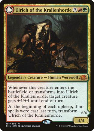 Ulrich of the Krallenhorde Magic Eldritch Moon