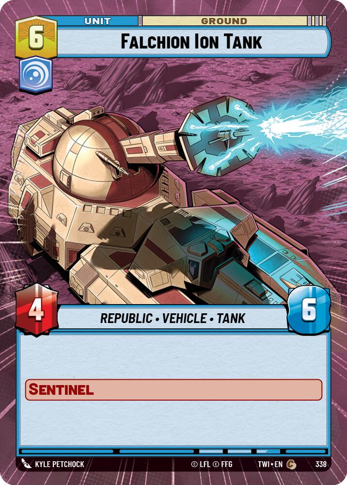 Falchion Ion Tank [Hyperspace Foil] #338