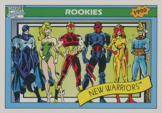 New Warriors #85 Cover Art