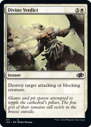 Divine Verdict #177 Magic Jumpstart 2022