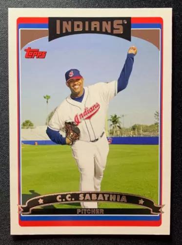 C. C. Sabathia #222 Baseball Cards 2006 Topps