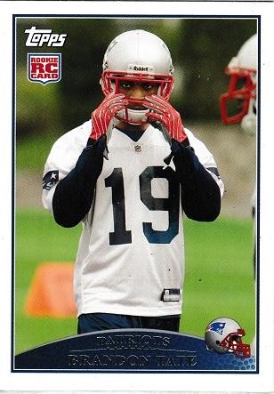 Brandon Tate #343 Football Cards 2009 Topps